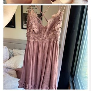 FLORAL BRALETTE  DRESS (S)